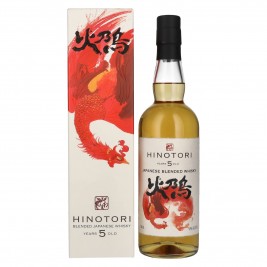 Hinotori 5 Years Old Blended Japanese Whisky 43% Vol. 0,7l dovanų dėžutėje