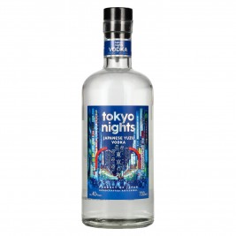 Tokyo Nights Japanese Vodka 40% Vol. 0,7l