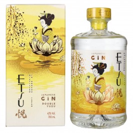 Etsu Gin DOUBLE YUZU Limited Edition 43% Vol. 0,7l dovanų dėžutėje