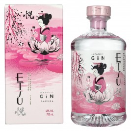 Etsu Japanese SAKURA Gin 43% Vol. 0,7l dovanų dėžutėje