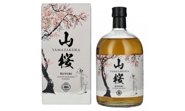 Yamazakura Kuyuri Peated Blended Whisky 46% Vol. 0,7l dovanų dėžutėje