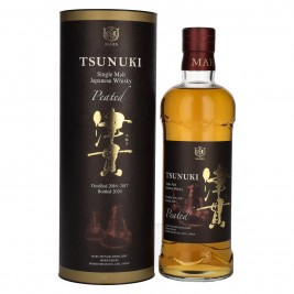Mars TSUNUKI Single Malt Japanese Whisky PEATED 2016-2017 50% Vol. 0,7l dovanų dėžutėje