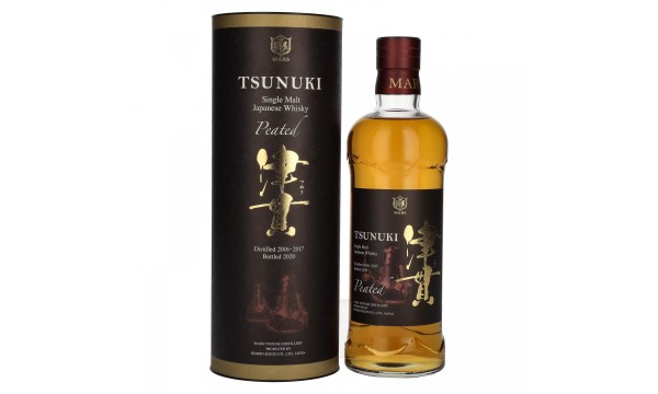 Mars TSUNUKI Single Malt Japanese Whisky PEATED 2016-2017 50% Vol. 0,7l dovanų dėžutėje