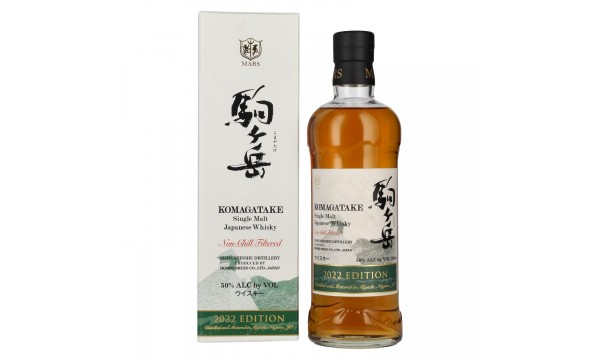 Mars KOMAGATAKE Single Malt Japanese Whisky Limited Edition 2022 50% Vol. 0,7l dovanų dėžutėje Mars KOMAGATAKE Single Malt Japanese Whisky Limited Edition 2022 50% Vol. 0,7l dovanų dėžutėje