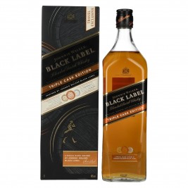 Johnnie Walker BLACK LABEL Blended Scotch Whisky TRIPLE CASK EDITION 40% Vol. 1l dovanų dėžutėje