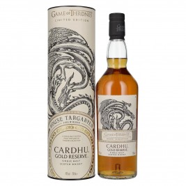 Cardhu Gold Reserve GAME OF THRONES House Targaryen Single Malt Collection 40% Vol. 0,7l dovanų dėžutėje