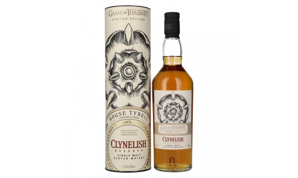 Clynelish Reserve GAME OF THRONES House Tyrell Single Malt Collection 51,2% Vol. 0,7l dovanų dėžutėje
