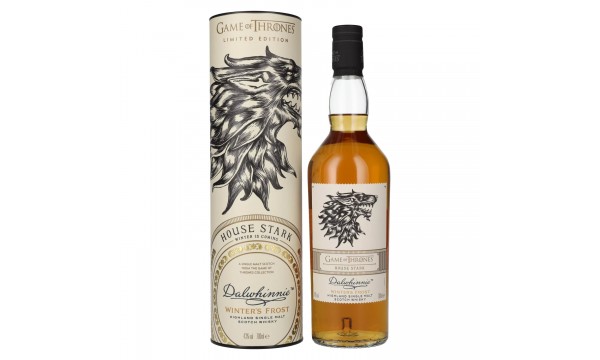 Dalwhinnie Winter's Frost GAME OF THRONES House Stark Single Malt Collection 43% Vol. 0,7l dovanų dėžutėje