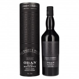 Oban Bay Reserve GAME OF THRONES The Night's Watch 43% Vol. 0,7l dovanų dėžutėje