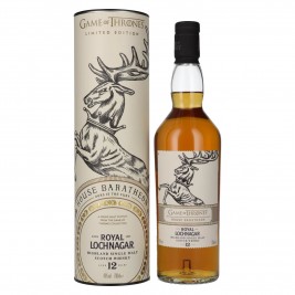 Royal Lochnagar 12 Years Old GAME OF THRONES House Baratheon 40% Vol. 0,7l dovanų dėžutėje