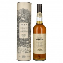 Oban 14 Years Old Single Malt Whisky 43% Vol. 0,7l dovanų dėžutėje