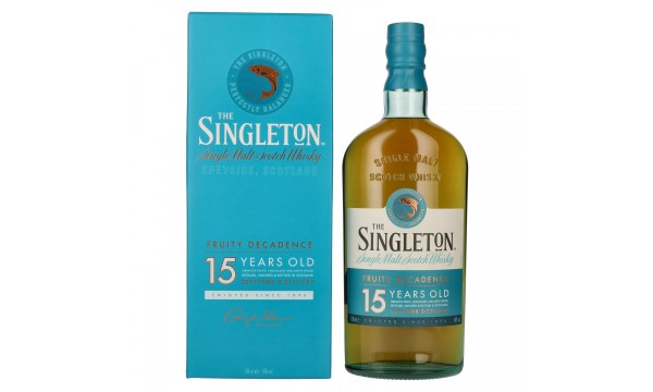 The Singleton Dufftown 15 Years Old FRUITY DECADENCE 40% Vol. 0,7l dovanų dėžutėje