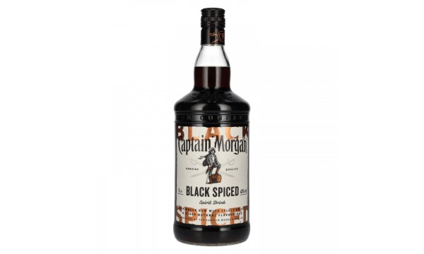 Captain Morgan Black Spiced Premium Spirit Drink 40% Vol. 1l