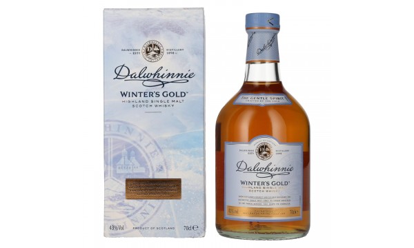 Dalwhinnie WINTER'S GOLD Highland Single Malt Scotch Whisky 43% Vol. 0,7l dovanų dėžutėje