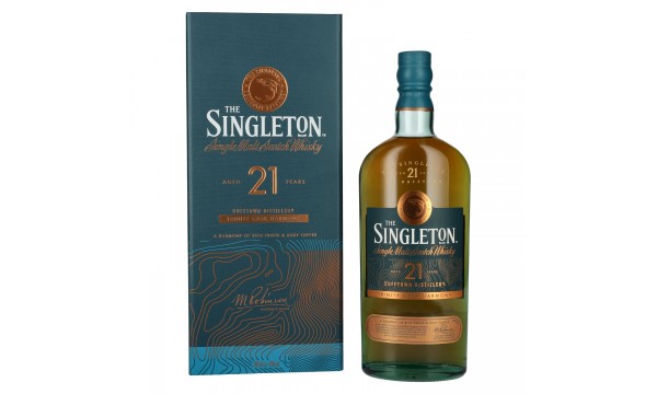 The Singleton Dufftown 21 Years Old TRINITY CASK HARMONY 43% Vol. 0,7l dovanų dėžutėje