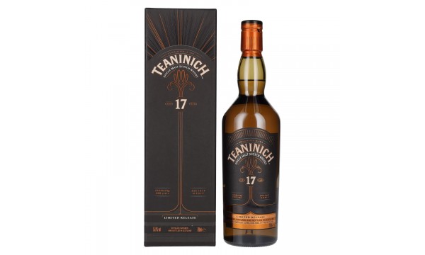 Teaninich 17 Years Old Single Malt Scotch Whisky Limited Release 2017 55,9% Vol. 0,7l dovanų dėžutėje
