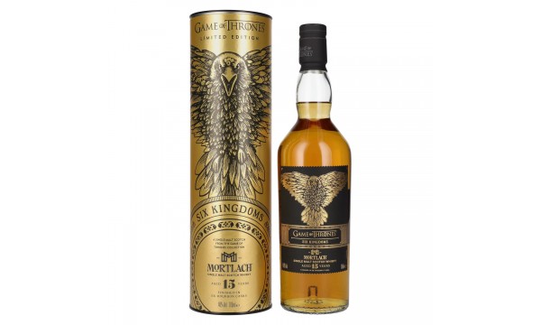 Mortlach 15 Years Old GAME OF THRONES Six Kingdoms Limited Edition 46% Vol. 0,7l dovanų dėžutėje