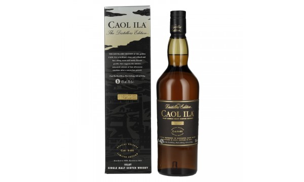 Caol Ila The Distillers Edition Double Matured 2021 43% Vol. 0,7l dovanų dėžutėje