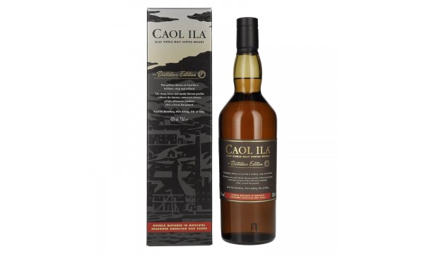 Caol Ila The Distillers Edition Double Matured 43% Vol. 0,7l dovanų dėžutėje