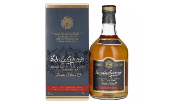 Dalwhinnie The Distillers Edition Double Matured 43% Vol. 0,7l dovanų dėžutėje