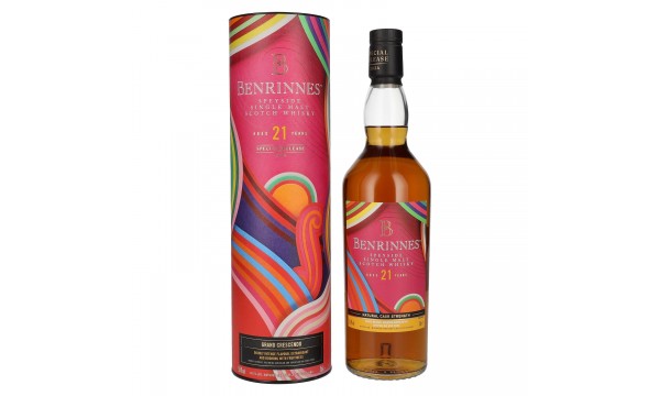 Benrinnes 21 Years Old Grand Crescendo Single Malt Special Release 2024 55,4% Vol. 0,7l dovanų dėžutėje
