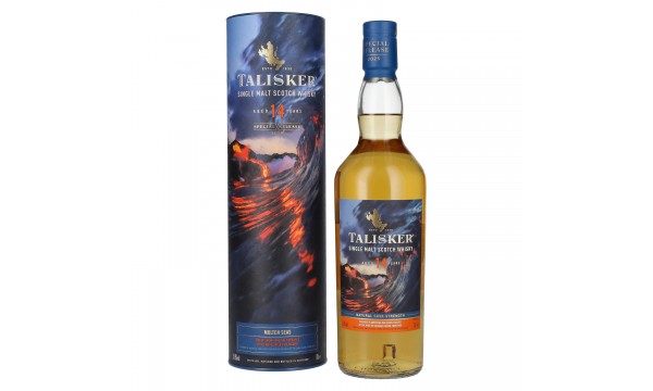Talisker 14 Years Old MOLTEN SEAS Single Malt Special Release 2025 53,9% Vol. 0,7l dovanų dėžutėje