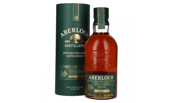 Aberlour 16 Years Old DOUBLE CASK MATURED 43% Vol. 0,7l dovanų dėžutėje Aberlour 16 Years Old DOUBLE CASK MATURED 43% Vol. 0,7l dovanų dėžutėje