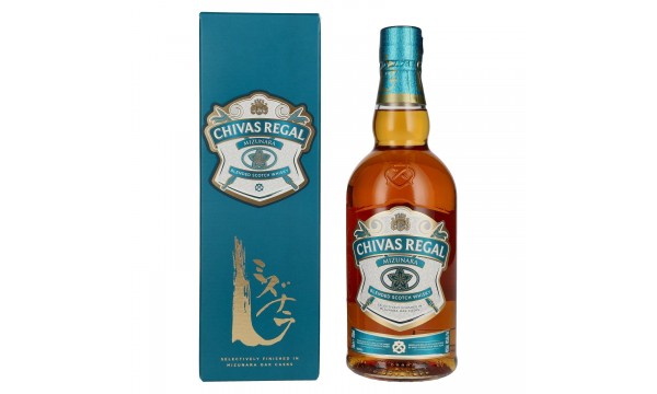 Chivas Regal MIZUNARA Blended Scotch Whisky 40% Vol. 0,7l dovanų dėžutėje Chivas Regal MIZUNARA Blended Scotch Whisky 40% Vol. 0,7l dovanų dėžutėje