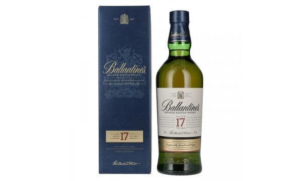 Ballantine's 17 Years Old Blended Scotch Whisky 40% Vol. 0,7l dovanų dėžutėje