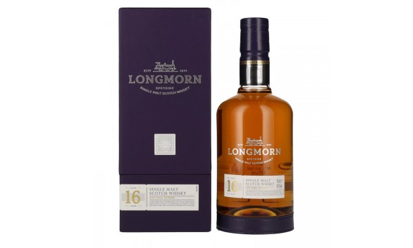 Longmorn 16 Years Old Single Malt Scotch Whisky 48% Vol. 0,7l dovanų dėžutėje