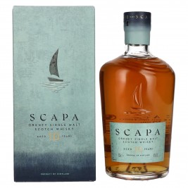 Scapa Orkney 10 Years Old Single Malt Scotch Whisky 48% Vol. 0,7l dovanų dėžutėje