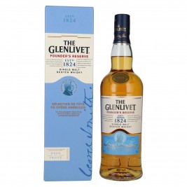 The Glenlivet FOUNDER'S RESERVE Sélection de Fûts de Chêne Américain 40% Vol. 0,7l dovanų dėžutėje