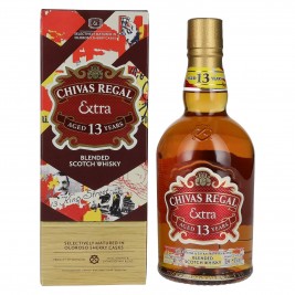 Chivas Regal EXTRA 13 Years Old OLOROSO SHERRY CASKS Finish 40% Vol. 0,7l dovanų dėžutėje