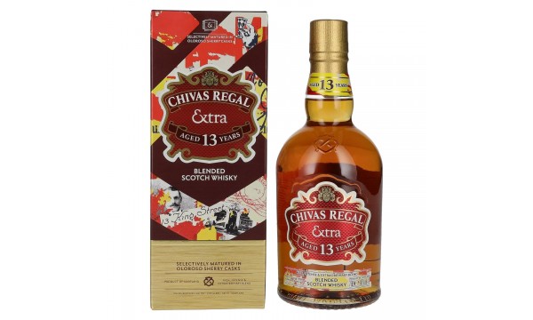 Chivas Regal EXTRA 13 Years Old OLOROSO SHERRY CASKS Finish 40% Vol. 0,7l dovanų dėžutėje Chivas Regal EXTRA 13 Years Old OLOROSO SHERRY CASKS Finish 40% Vol. 0,7l dovanų dėžutėje