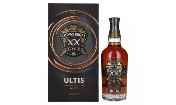 Chivas Regal ULTIS XX 20 Years Old Blended Scotch Whisky 40% Vol. 0,7l dovanų dėžutėje