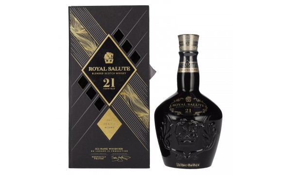 Royal Salute 21 Years Old THE PEATED BLEND 40% Vol. 0,7l dovanų dėžutėje