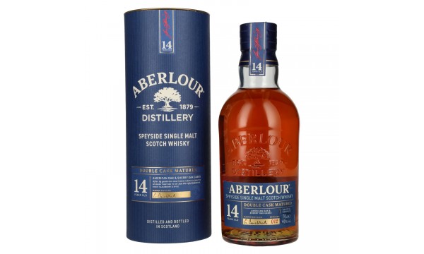 Aberlour 14 Years Old DOUBLE CASK MATURED Batch 012 40% Vol. 0,7l dovanų dėžutėje Aberlour 14 Years Old DOUBLE CASK MATURED Batch 012 40% Vol. 0,7l dovanų dėžutėje