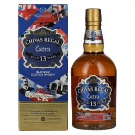 Chivas Regal EXTRA 13 Years Old AMERICAN RYE CASKS Finish 40% Vol. 0,7l dovanų dėžutėje