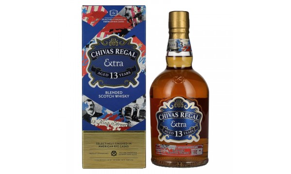 Chivas Regal EXTRA 13 Years Old AMERICAN RYE CASKS Finish 40% Vol. 0,7l dovanų dėžutėje Chivas Regal EXTRA 13 Years Old AMERICAN RYE CASKS Finish 40% Vol. 0,7l dovanų dėžutėje