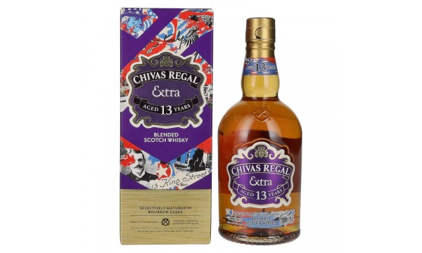 Chivas Regal EXTRA 13 Years Old BOURBON CASK Finish 40% Vol. 0,7l dovanų dėžutėje Chivas Regal EXTRA 13 Years Old BOURBON CASK Finish 40% Vol. 0,7l dovanų dėžutėje