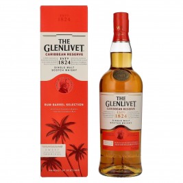 The Glenlivet Caribbean Reserve Single Malt Scotch Whisky 40% Vol. 0,7l dovanų dėžutėje
