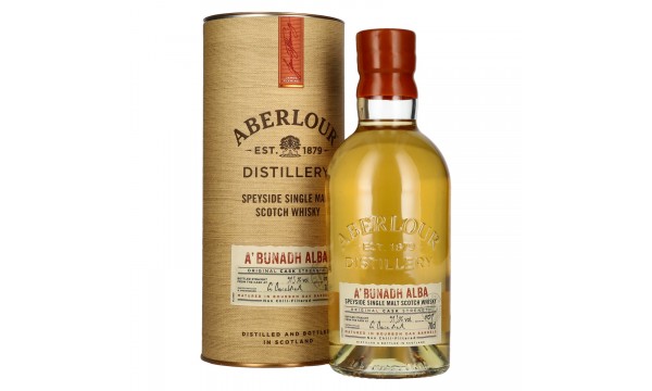 Aberlour A'BUNADH ALBA Original Cask Strength Batch No. 009 59,3% Vol. 0,7l dovanų dėžutėje Aberlour A'BUNADH ALBA Original Cask Strength Batch No. 009 59,3% Vol. 0,7l dovanų dėžutėje