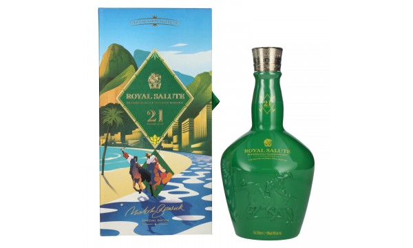 Royal Salute 21 Years Old THE RIO DE JANEIRO POLO EDITION Blended Scotch Whisky 40% Vol. 0,7l dovanų dėžutėje