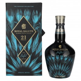 Royal Salute 21 Years Old HARRIS REED BLUE EDITION Blended Scotch Whisky 40% Vol. 0,7l dovanų dėžutėje