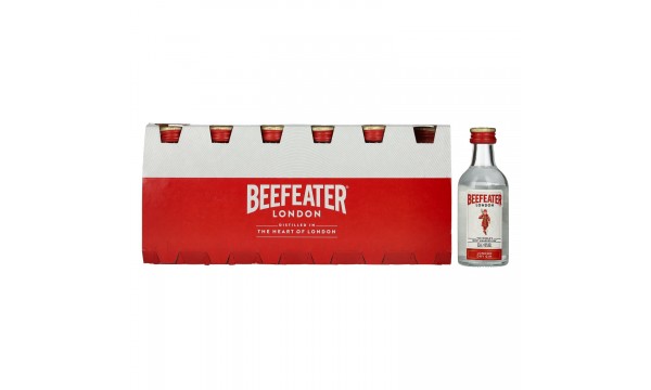Beefeater London Dry Gin 40% Vol. 12x0,05l