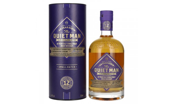 The Quiet Man AN CULCHISTE 12 Year Old Single Malt Irish Whiskey 46% Vol. 0,7l dovanų dėžutėje