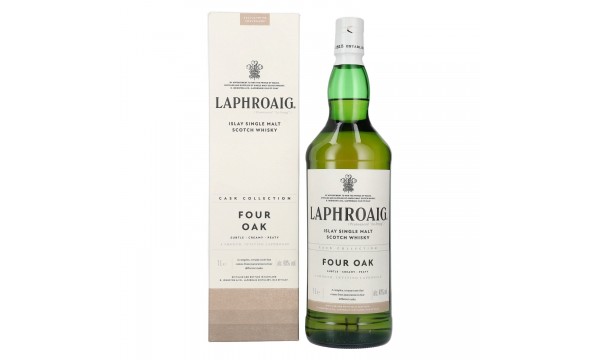Laphroaig FOUR OAK Cask Collection 40% Vol. 1l dovanų dėžutėje