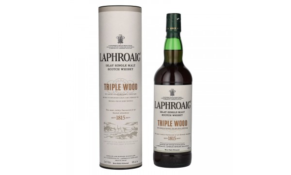 Laphroaig Triple Wood 48% Vol. 0,7l dovanų dėžutėje