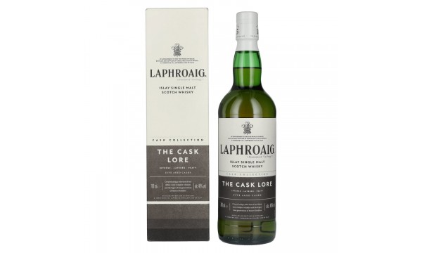 Laphroaig LORE Islay Single Malt 48% Vol. 0,7l dovanų dėžutėje