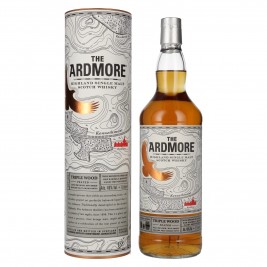 The Ardmore TRIPLE WOOD Peated Highland Single Malt 46% Vol. 1l dovanų dėžutėje